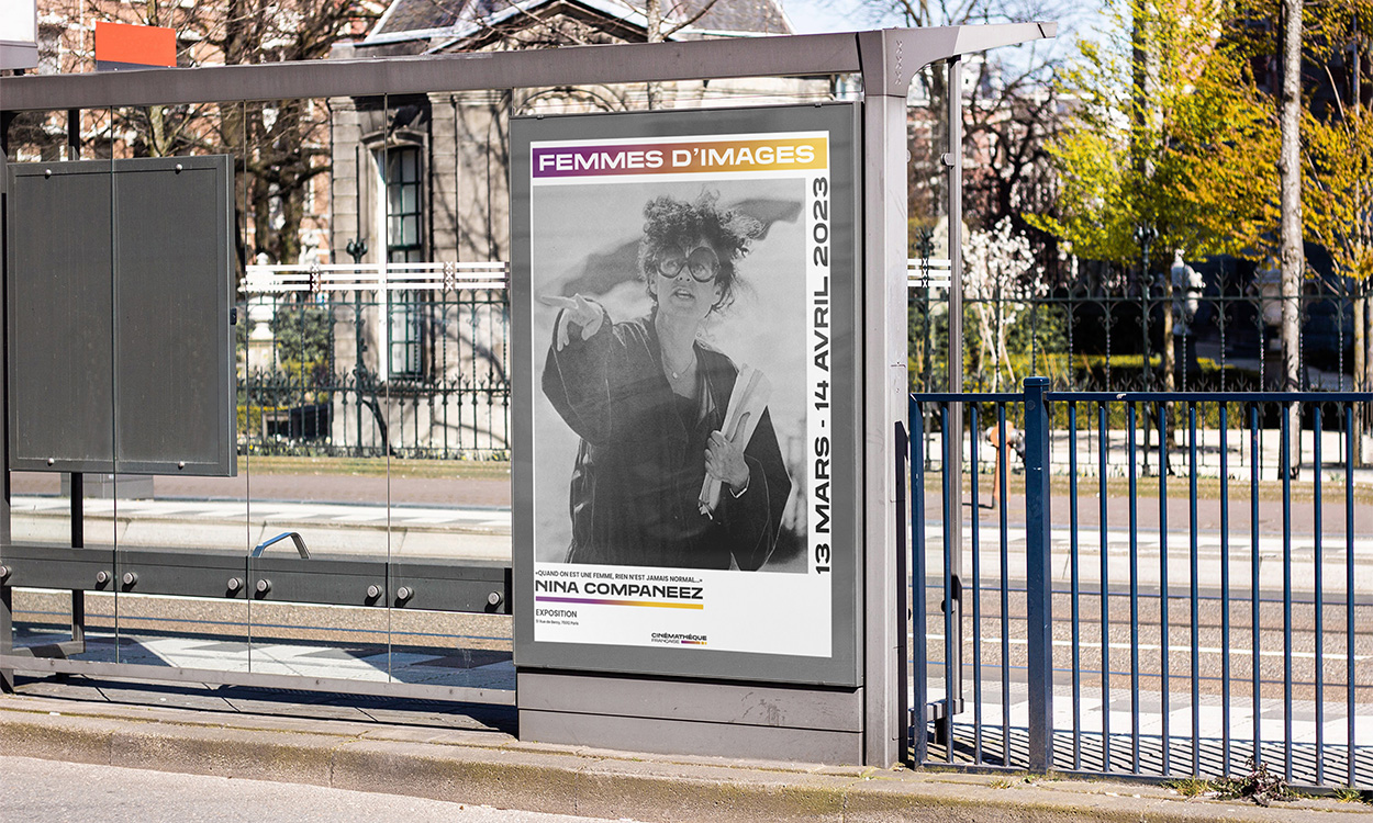 Affiches pour l'exposition sur les femmes d'images